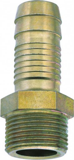 Króciec na wąż z gwintem zewnętrznym, typ G T